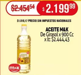 M&K - ACEITE
