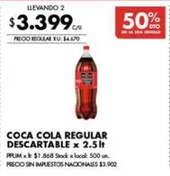 Coca cola - REGULAR DESCARTABLE
