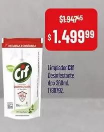 Cif - Limpiador Desinfectante