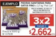 CAT - PIEDRAS SANITARIAS PARA GATOS PINO
