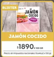 X$ - JAMÓN COCIDO