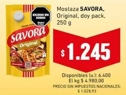 Savora - Mostaza
