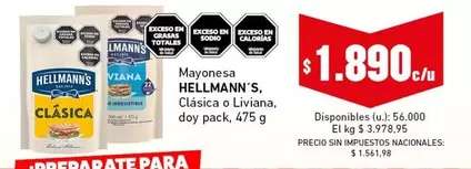 Hellmann's - Clásica o Liviana