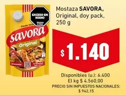 Savora - Mostaza