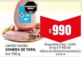 Sombra de Toro - Jamón cocido