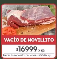 VACÍO DE NOVILLITO