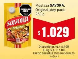 Savora - Mostaza