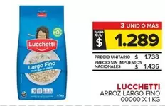 Lucchetti - Arroz Largo Fino 00000