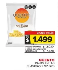 Quento - Papas Fritas Clasicas