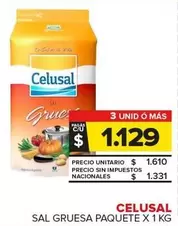 Celusal - Sal Gruesa Paquete