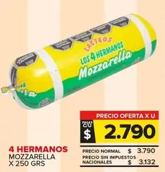 4 Hermanos - Mozzarella