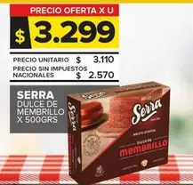 Serra - Dulce De Membrillo
