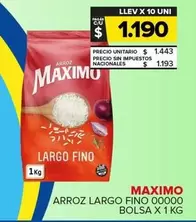 Maximo - Arroz Largo Fino 00000