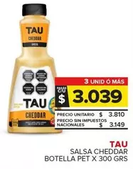Tau - Salsa Cheddar