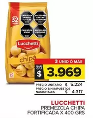 Lucchetti - Premezcla Chipa Fortificada 