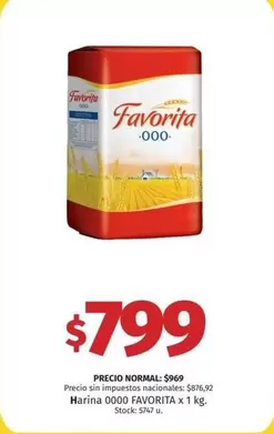 Favorita - 0000 FAVORITA x 1 kg