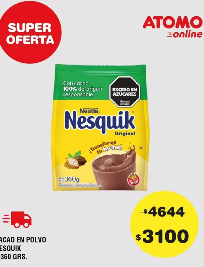 Nesquik - ACAO EN POLVO ESQUIK