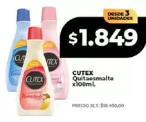 Cutex - Quitaesmalte