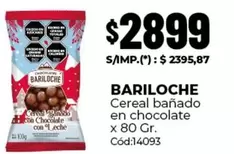 Bariloche - Cereal bañado en chocolate