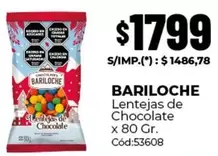 Bariloche - Lentejas de Chocolate