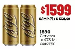 1890 - Cerveza