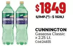 Cunnington - Gaseosa Classic