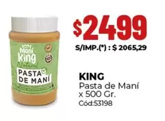 King - Pasta de Maní