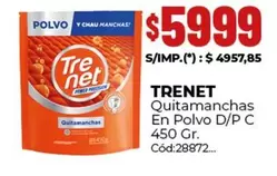 Trenet - Quitamanchas En Polvo D/P C