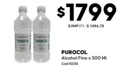 Purocol - Alcohol Fino x 500 MI