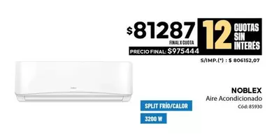 Noblex - Aire Acondicionado