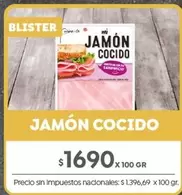 X$ - JAMÓN COCIDO