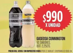 Cunnington - GASEOSA