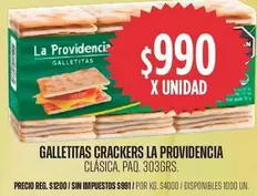La providencia - CRACKERS