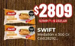 Swift - Medallón x 300 Gr. Cód:28292