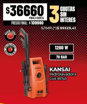 kansai - Hidrolavadora