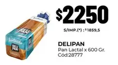 Lactal - Pan x 600 Gr. Cód:28777