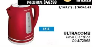 Ultracomb - Pava Eléctrica Cód:72968