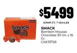 X$ - Bombón Mousse Chocolate 30 Un. x 16