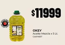 Okey - Aceite Mezcla x 5 Lt.