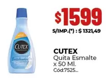 Cutex - Quita Esmalte