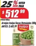 Inalpa - Arvejas  Secas Remojadas