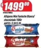 Fantoche - Alfajores Mini  Blanco/chocolatada