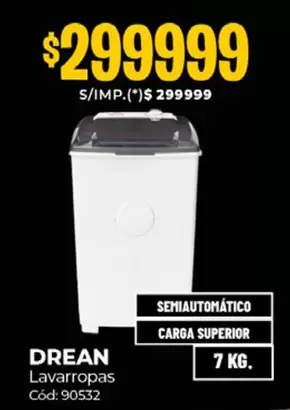 Drean - Lavarropas Cod: 90532