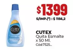 Cutex - Quita Esmalte