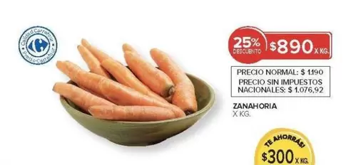 X$ - ZANAHORIA