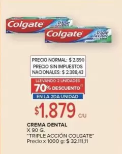 Colgate - CREMA DENTAL