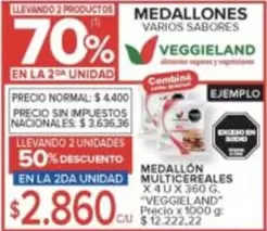 Veggieland - MEDALLONES