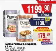 Pureza - HARINA C. LEVADURA
