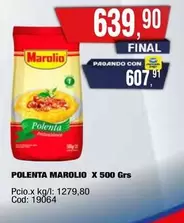 Marolio - POLENTA X 500 Grs
