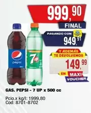 Pepsi - PEPSI-7 UP